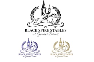 design horse racing company logo