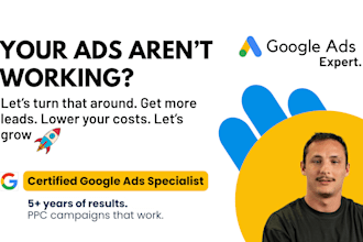 set up or optimize your google ads PPC campaigns