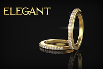 design jewelry such as ring, chains, necklaces, and earrings