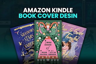 design your fantasy, thriller, or romance book cover