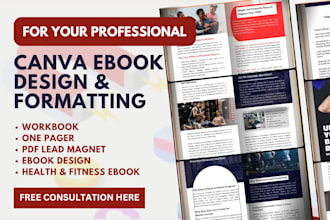 design canva ebook, canva workbook canva ebook design, canva lead magnet