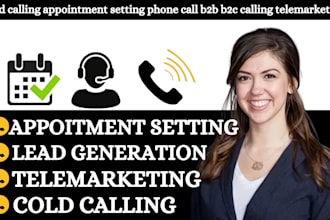 do cold calling appointment setting phone call b2b b2c calling telemarketing