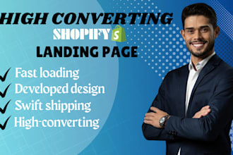 build or clone shopify landing pages using pagefly, gempages, replo, or shogun