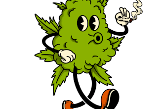 design a vintage old school cartoon mascot for your brand