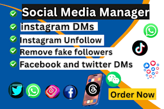 send dms on instagram, whatsapp, linkedin, and facebook