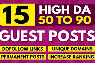 manually outreach and publish a guest post on a real blog