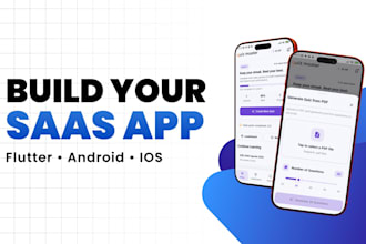 do flutter app development for saas ideas