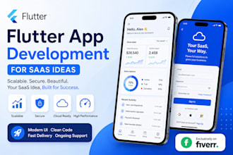 do flutter app development for saas ideas