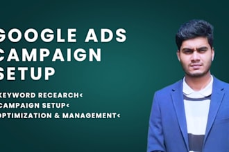 set up and optimize your google PPC ads campaign