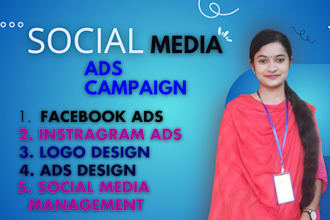social media ads campaign and social media management