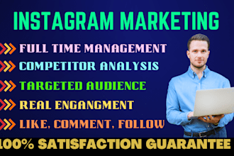 do instagram marketing or promotion for organic growth