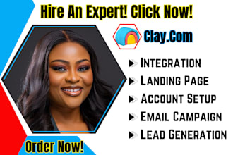 set up clay com list enriching clay email marketing and lead generation