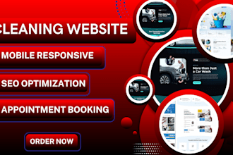 cleaning service website, house cleaning, office cleaning,  bookingkoala website