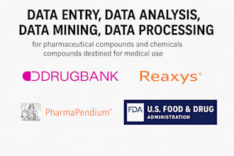 process and analyze and sort medical and pharmaceutical data