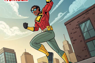 do comic cover page design