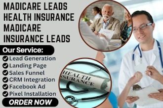generate quality madicare leads health insurance leads medicare insurance leads