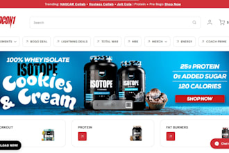 design nutraceutical supplement website supplement ecommerce website sarms store