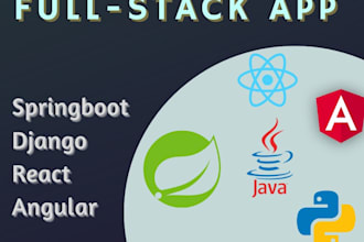 build secure and scalable backend apis using spring boot or django