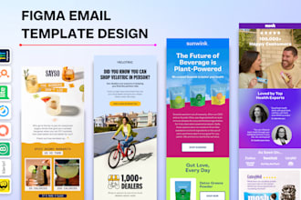 design professional figma email template