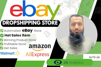 complete manage your ebay dropshipping store and automation