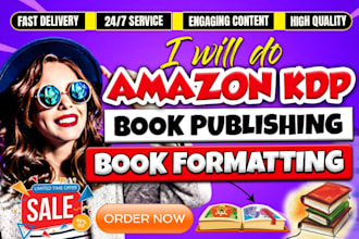 do amazon kdp book publishing, and kdp book formatting, children book formatting