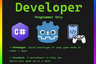 be your personal godot game programmer and developer 3d