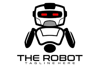 design a luxury robot logo with unlimited revision