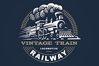 create stunning retro vintage hand drawn logo illustration or any graphic design