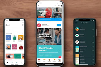 build marketplace app, ecommerce app, multi vendor app, second hand marketplace