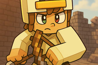 draw the perfect minecraft profile picture