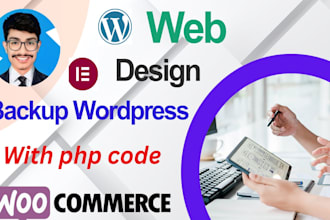 build make design backup wordpress gorgeous website clone
