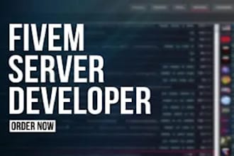 create a premium fivem esx server with custom scripts