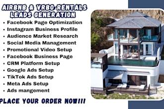 airbnb leads vrbo leads facebook ads airbnb marketing airbnb leads google ads