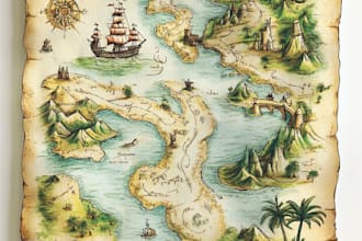 make  cartography dnd fantasy world map game, rpg campaign