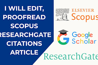 edit proofread researchgate scopus research citations article google scholar