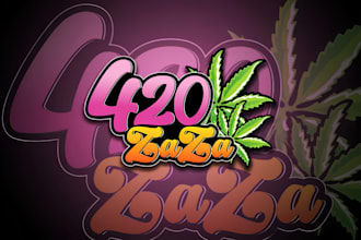 do cannabis, marijuana, weed, hemp, cbd and mascot logo with creative thinking