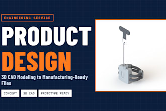 3d cad modeling and product design