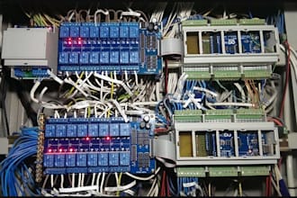 do arduino programming project, program esp32, do electronic circuit code