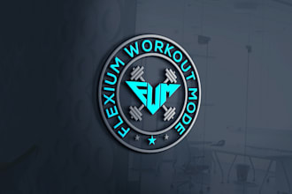 design gym wellness fitness health yoga and sports logo