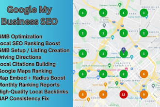optimize gmb listing and local SEO to boost gmb ranking