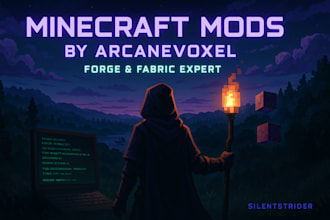 craft a unique minecraft forge and fabric mods