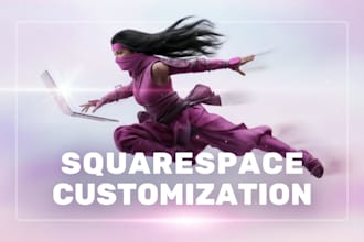update and customize your squarespace website
