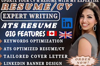 write your senior executive CV, resume, cover letter and optimize your linkedin