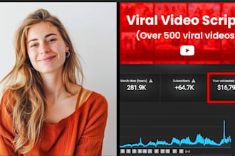 make a viral video script for your youtube channel