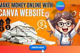 design canva website, canva  landing page, canva business website, canva website