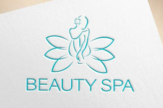 do beauty yoga spa skincare and meditation types of logo