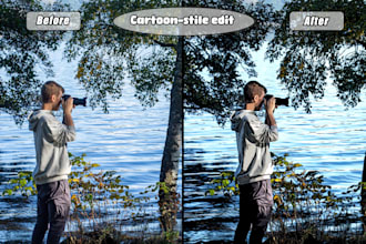 edit your photos using adobe photoshop and lightroom