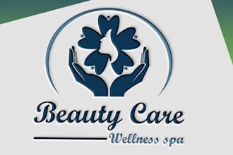 make beauty, cosmetic, spa, signature logo or branding kit
