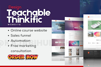 do teachable, thinkific, teachable sales page, kartra and online school podia