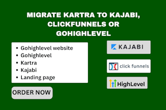 migrate kartra to kajabi, clickfunnel or gohighlevel